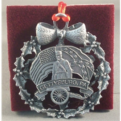 Gbg Pewter Soldier Ornament