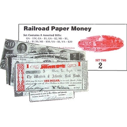Railroad Paper Money Set 2