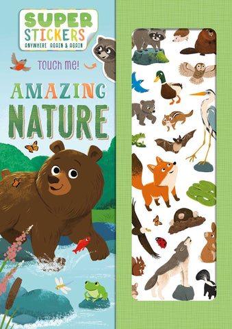 Amazing Nature: Reusable Sticker & Activity Book (PB)