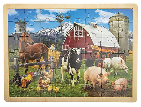 Farm Animal Wooden Puzzle
