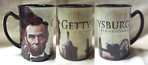 Lincoln / Gbg  Embossed Mug