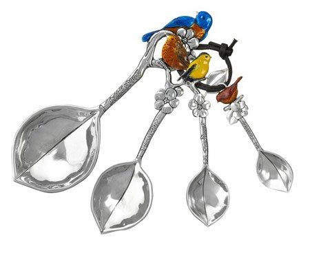Birds Set Of 4 Measuring Spoons
