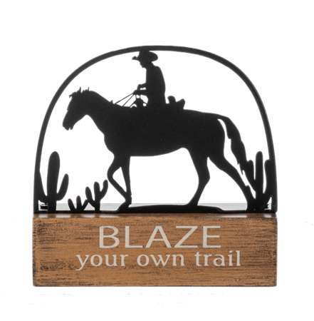 Blaze Your Own Trail Block Talk Square