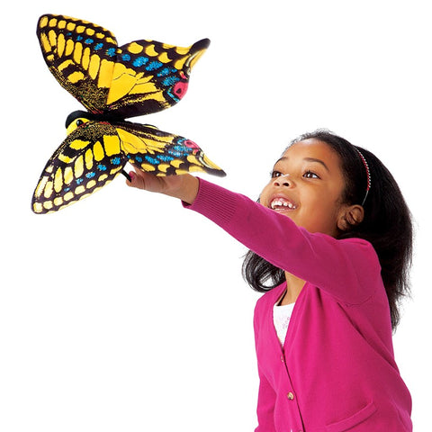 Swallowtail Butterfly finger puppet