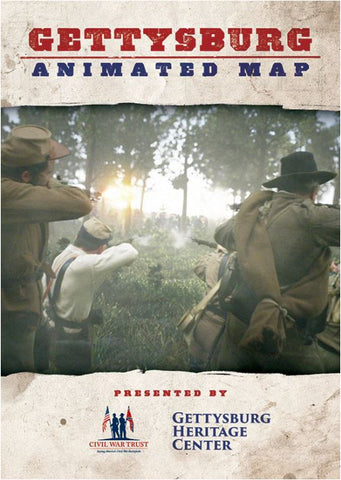 Gettysburg Animated Map DVD