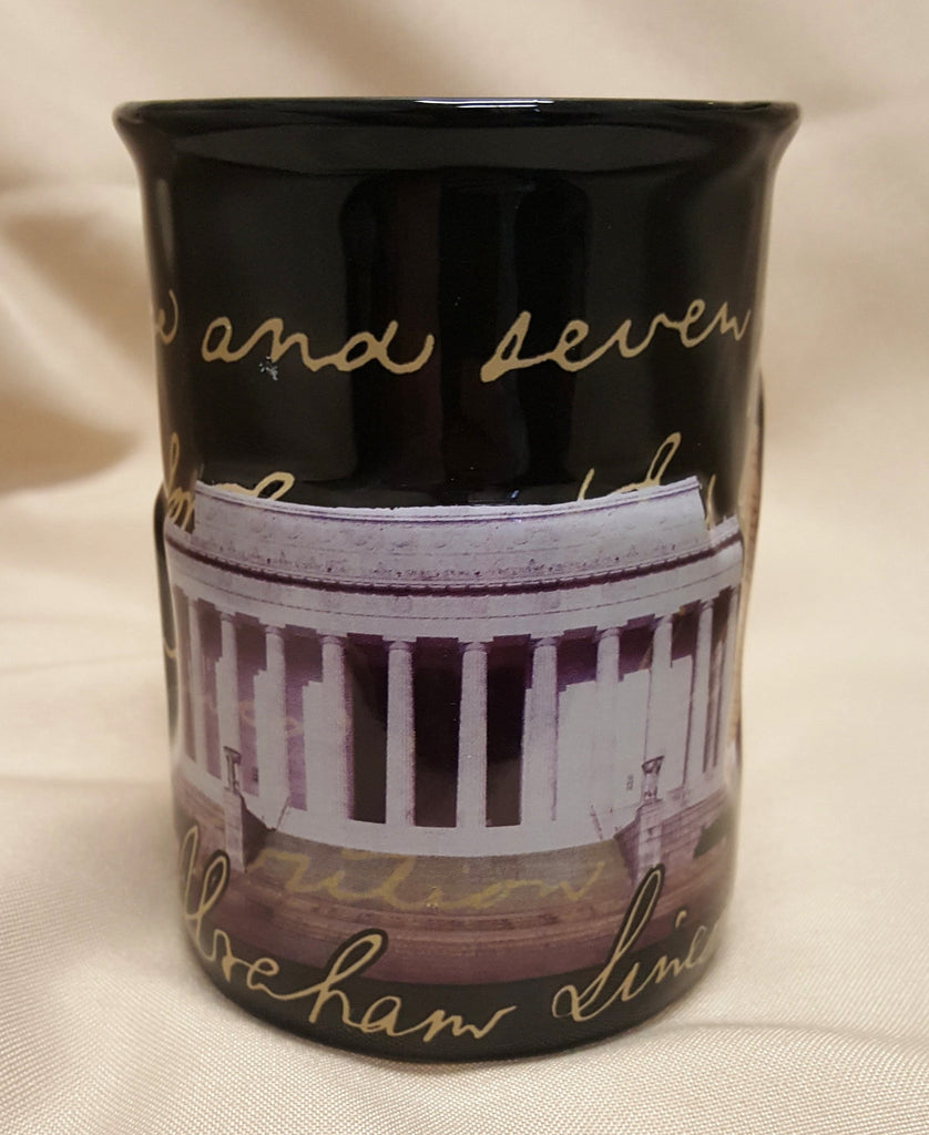 Lincoln Embossed Mug – Gettysburg Museum Store