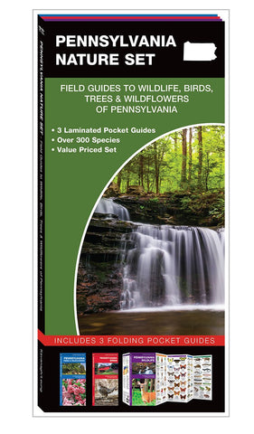 Pennsylvania Nature Set: Field Guides to Wildlife, Birds, Trees & Wildflowers of Pennsylvania (Waterford Press - EN)