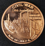 Vicksburg Copper Round Coin