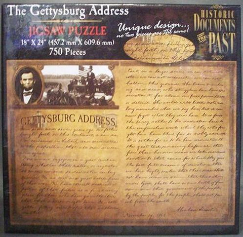 The Gettysburg Address Puzzle