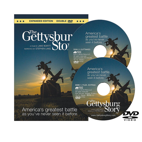 The Gettysburg Story: Expanded Edition,Double DVD.Directed by Jake Boritt
