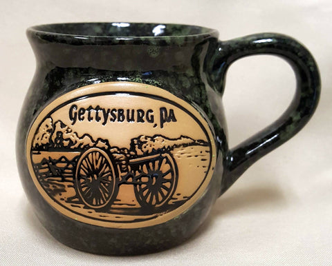 Pot Belly Glazed Gettysburg Mug