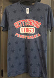 Gettysburg Outline Arch Star Tee