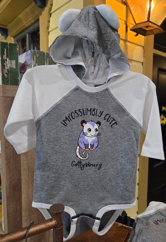 Gettysburg Cute Friends Impossumbly Cute Onesie