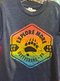 Rainbow Explore Badge Youth Tees