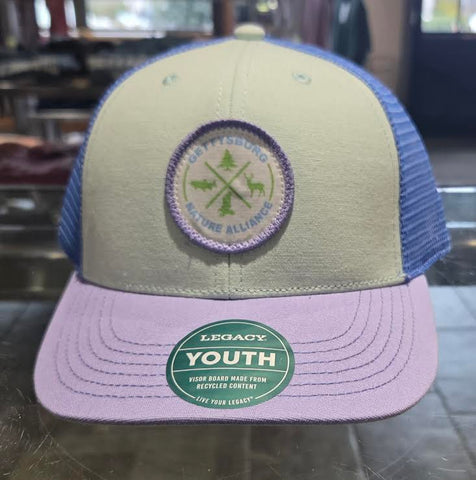Youth Purple GNA Patch Hat