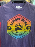 Rainbow Explore Badge Youth Tees