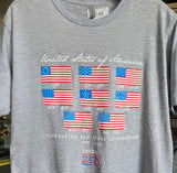 History of Old Glory tee