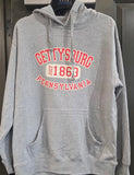 Gettysburg Outline Arch Hoodie