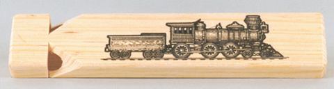 WOOD TRIANGLE TRAIN WHISTLE- 3 tone