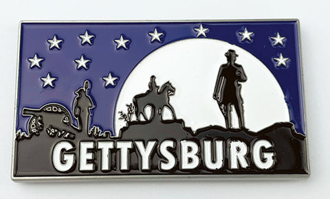 Gettysburg Silhouette Magnet