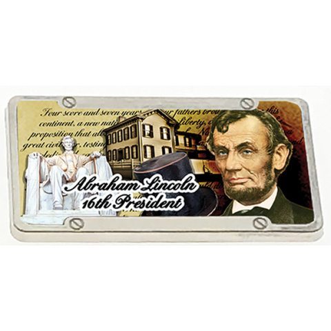 Lincoln License Plate Magnet