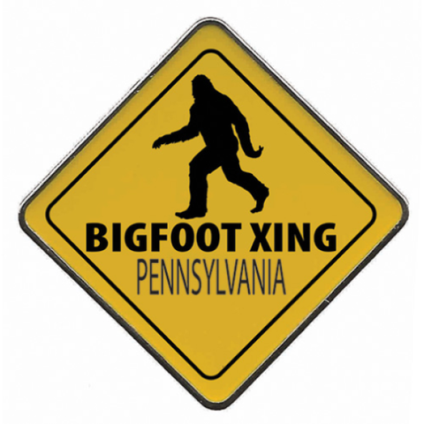 PA BIGFOOT CROSSING MAGNET