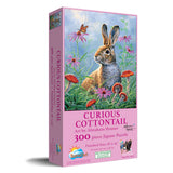 0654 Curious Cottontail 300 pc Puzzle