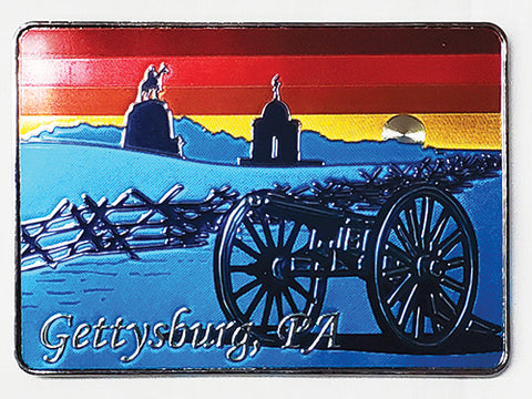 Gettysburg Scenic Foil Magnet