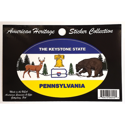 PA Euro Sticker