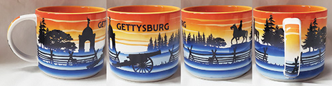GETTYSBURG FOG SCENE MUG