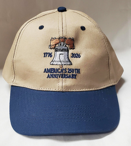 250th KHAKI-BLUE HAT