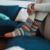 Nutmeg Crew Socks | Eco-Friendly & Made in the USA