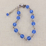 Glass Beaded Hand Looped Colorful Bracelet B333