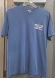 Dude Flag Gettysburg Monument Motorcycle Tee
