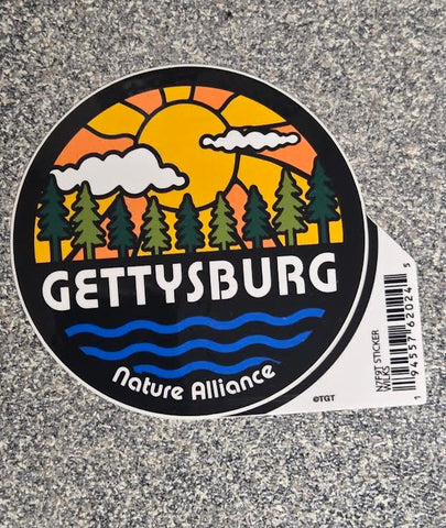 Gettysburg Nature Alliance Sun Sticker