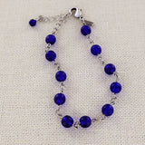 Glass Beaded Hand Looped Colorful Bracelet B333