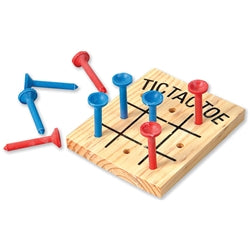 Wooden Tic Tac Toe Game