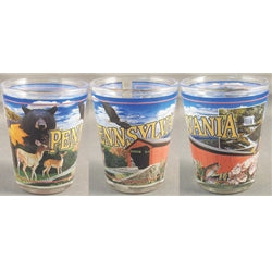 Pa Collage Shot Glass