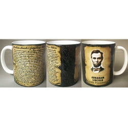 LINCOLN/ADDRESS MUG