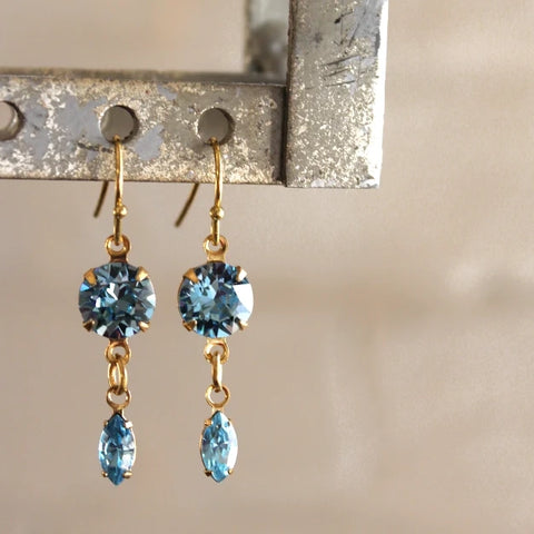Solitaire Dangle Earring