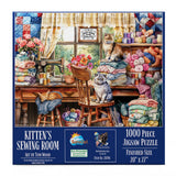 5166 Kittens Sewing Room 1000 pc Puzzle
