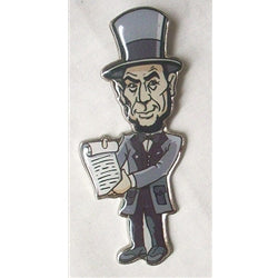 LINCOLN WIGGLE HEAD MAGNET