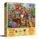 0106 Cats and Quilts 1000 pc Puzzle
