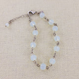Glass Beaded Hand Looped Colorful Bracelet B333