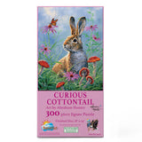 0654 Curious Cottontail 300 pc Puzzle