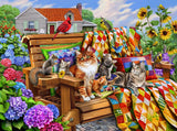 0106 Cats and Quilts 1000 pc Puzzle