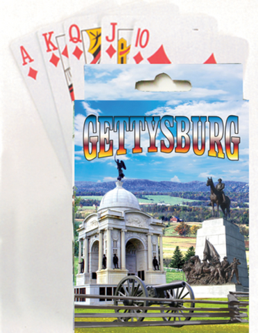 Gettysburg Monuments Playing Cards