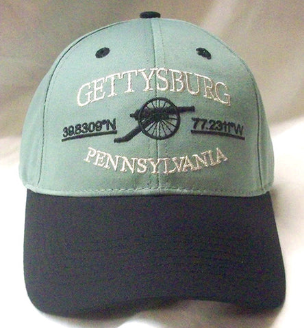 Gettysburg Coordinates Hat