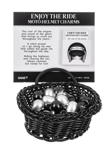 Enjoy the Ride Moto Helmet Charm