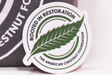 Rooted in Restoration vinyl sticker